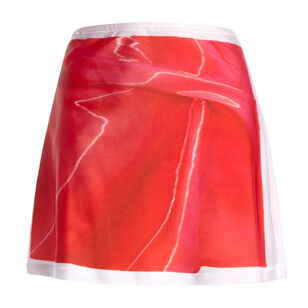 Illusion Print Jersey Mini Skirt