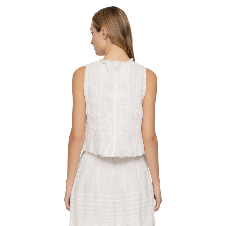 Zora Bubble Hem Tank Top image number null