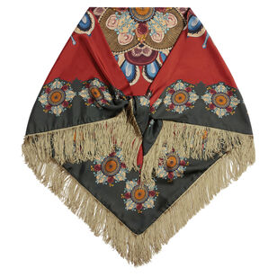 Fringe Triangle Scarf