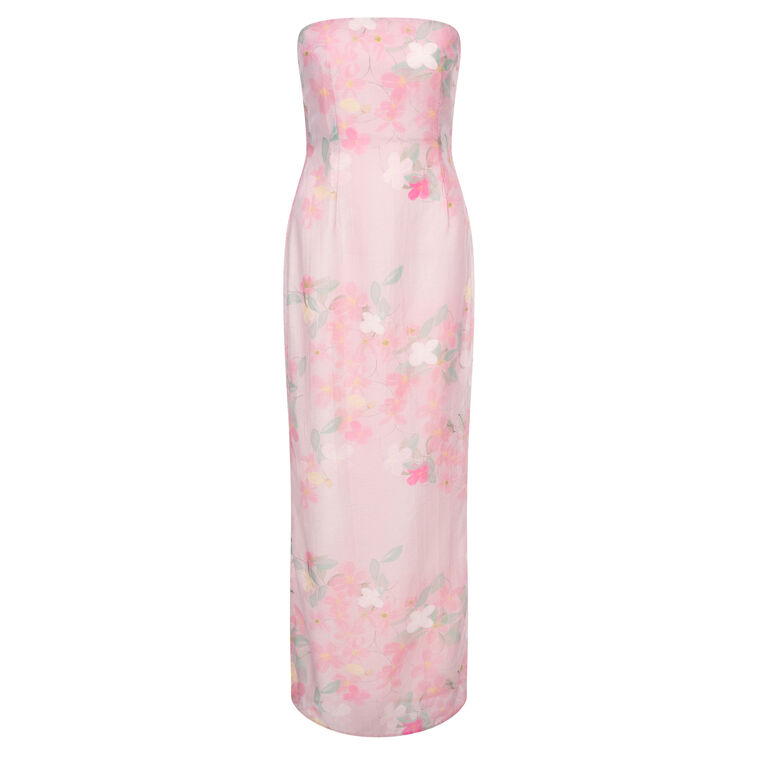 Elora Strapless Dress image number null