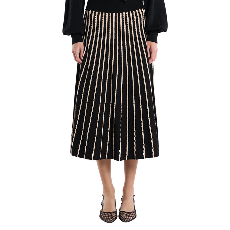 Colton Pinstripe Skirt image number null