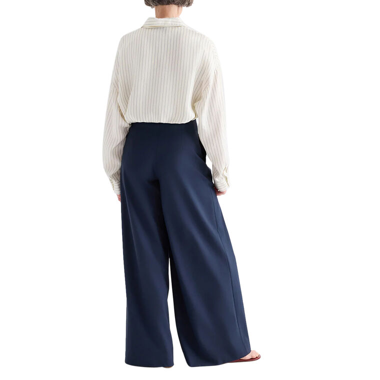 Drew Mid-Rise Wide-Leg Pant image number null