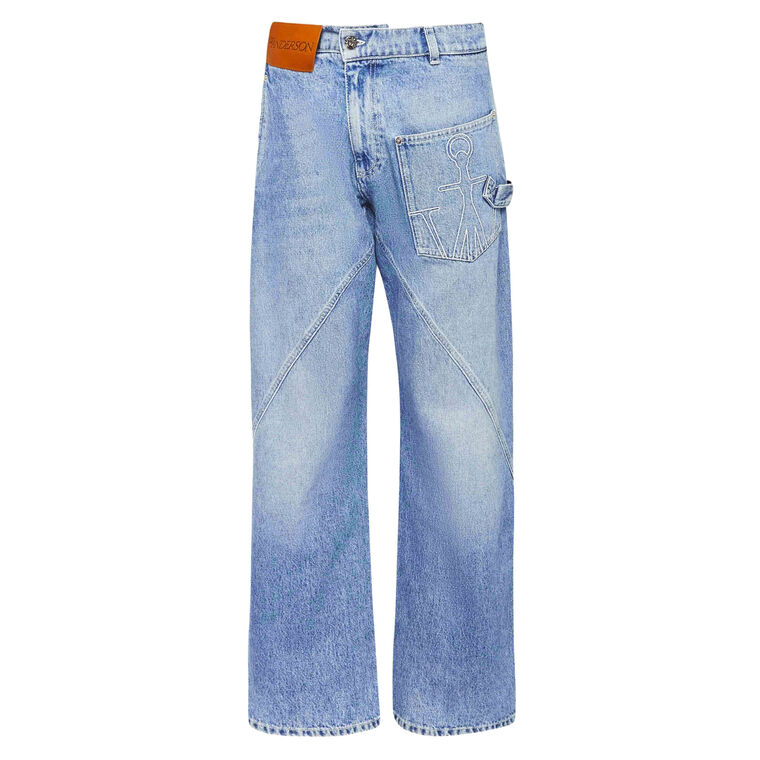 Twisted Workwear Jeans image number null