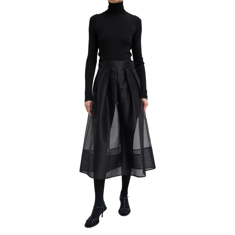 Organza Full Midi Skirt image number null