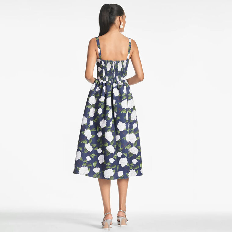 Olena Peony Midi Dress image number null