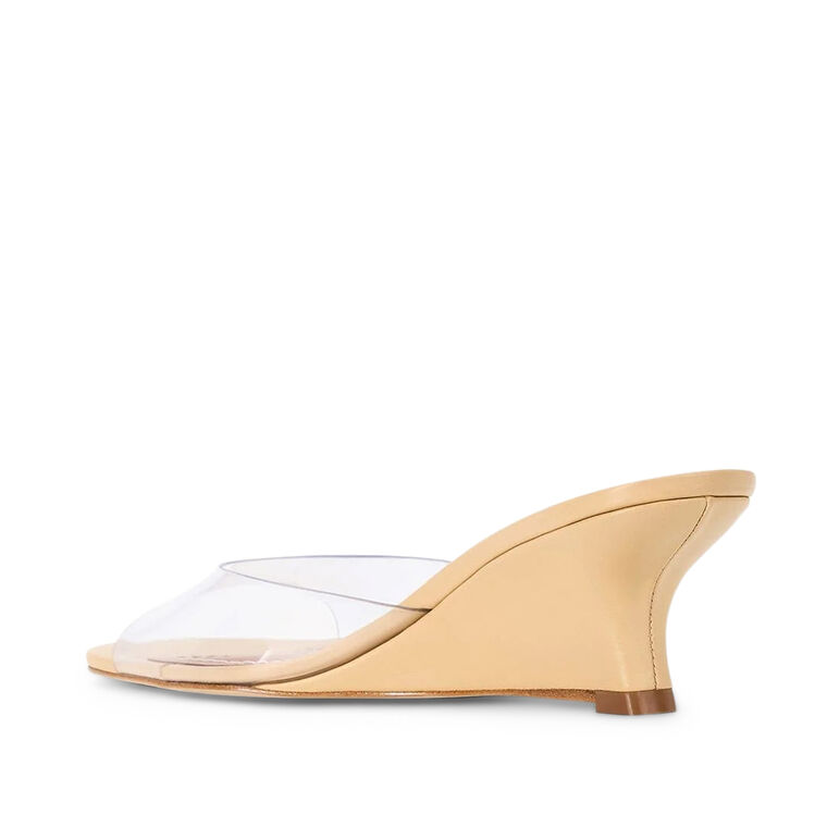 Brigitte PVC Wedge Mule image number null