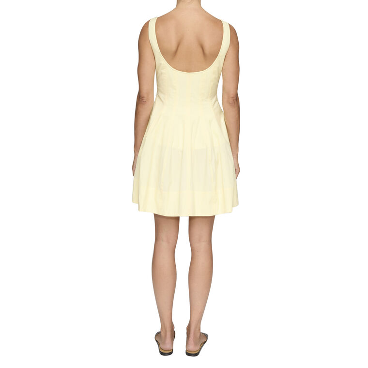 Vea Stretch Cotton Mini Dress image number null