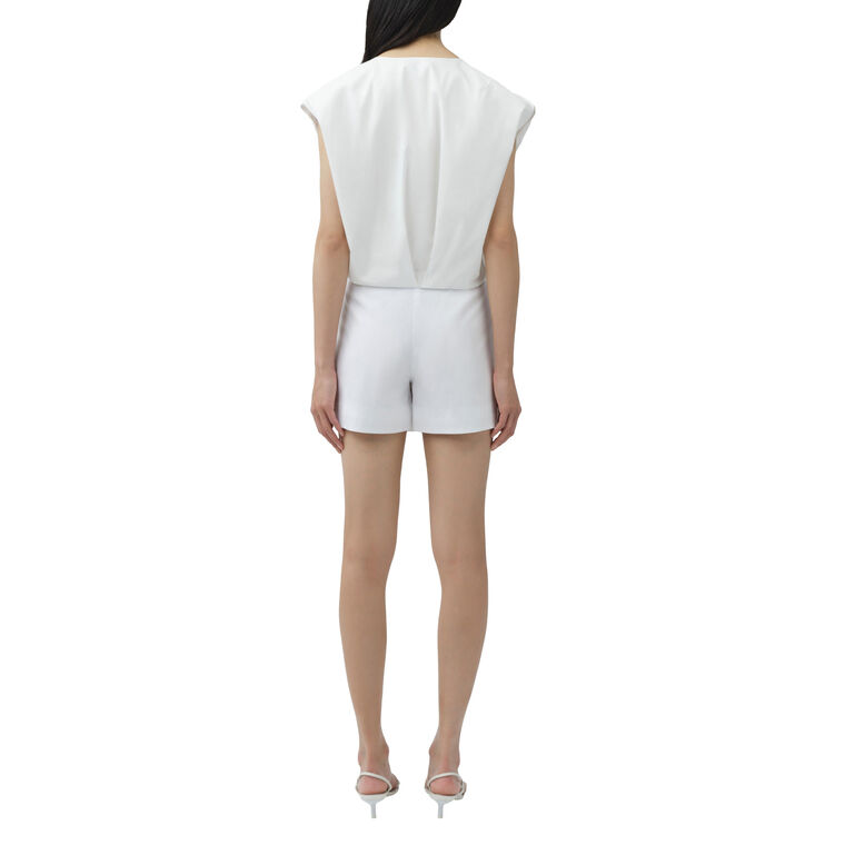 Devlin Cotton Pleated Mini Skort image number null