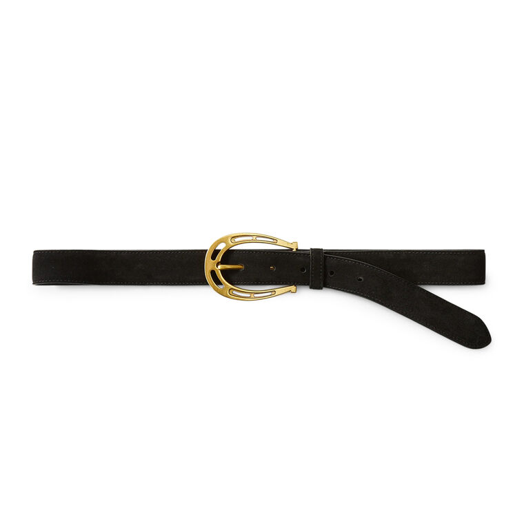Suede Horseshoe Belt image number null