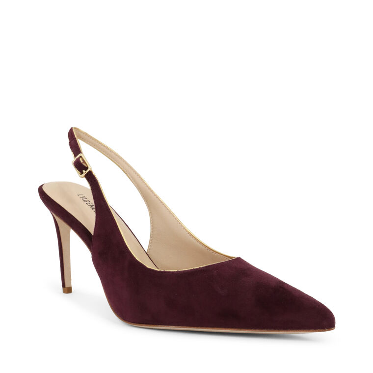 Vichy II Suede Slingback Pump image number null