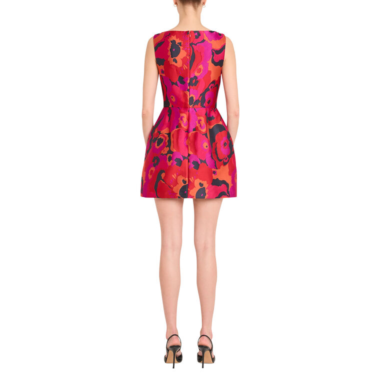 Banco Sleeveless Boatneck Mini Dress image number null