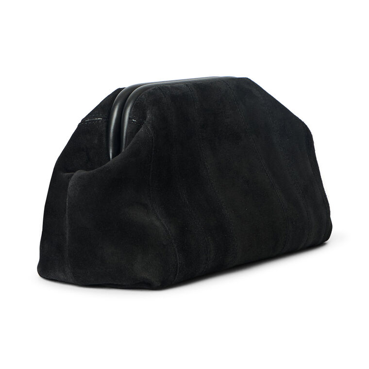 Rowe Suede Leather Clutch image number null