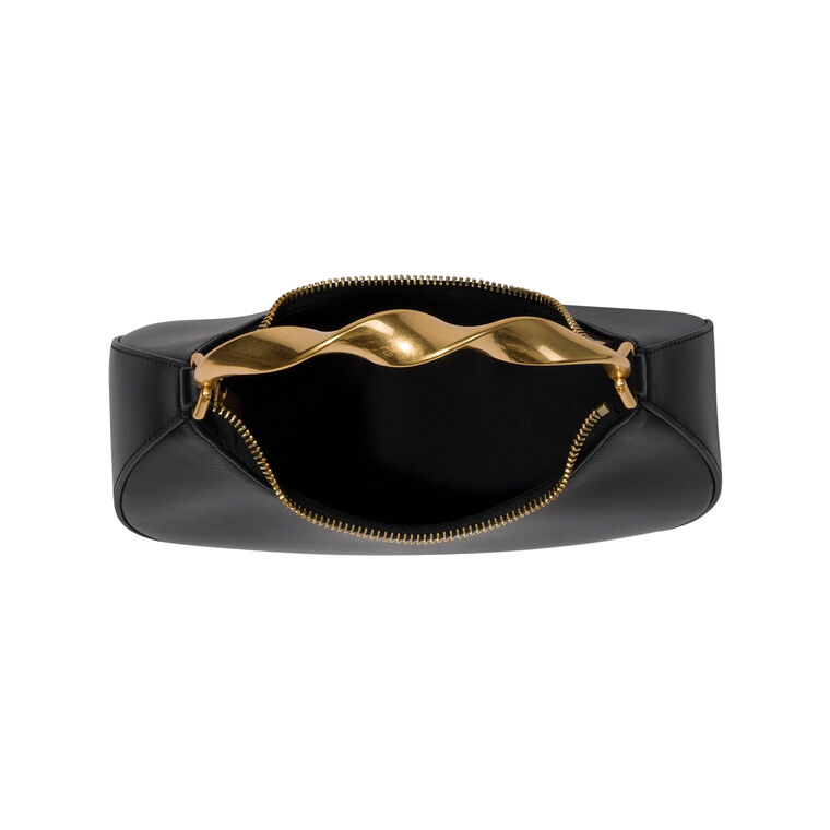 Nixi Twist Handle Hobo Bag image number null