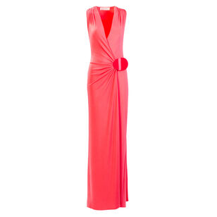 Fadila Sleeveless Jersey Maxi Dress