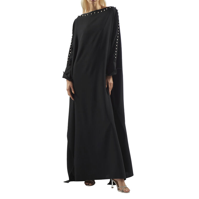 Mila Long Sleeve Crystal Kaftan image number null