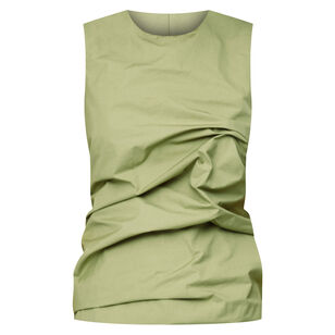 Sleeveless Scrunch Top