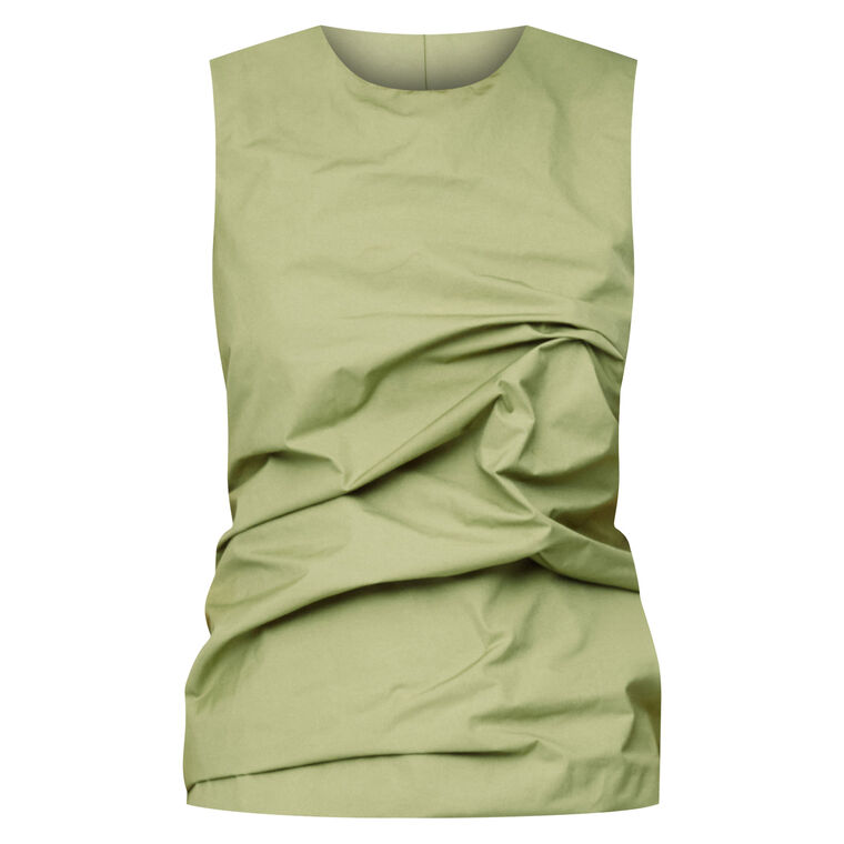 Sleeveless Scrunch Top image number null