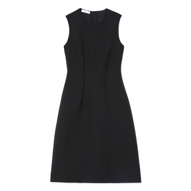 Flared Dress With Exposed Dart image number null