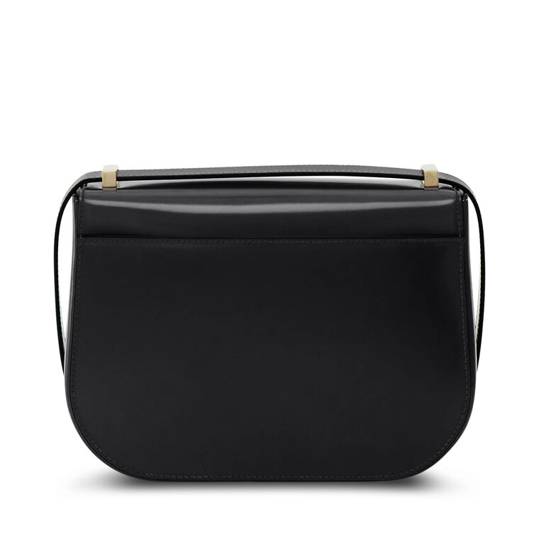 Double Gancio Smooth Leather Crossbody Bag image number null