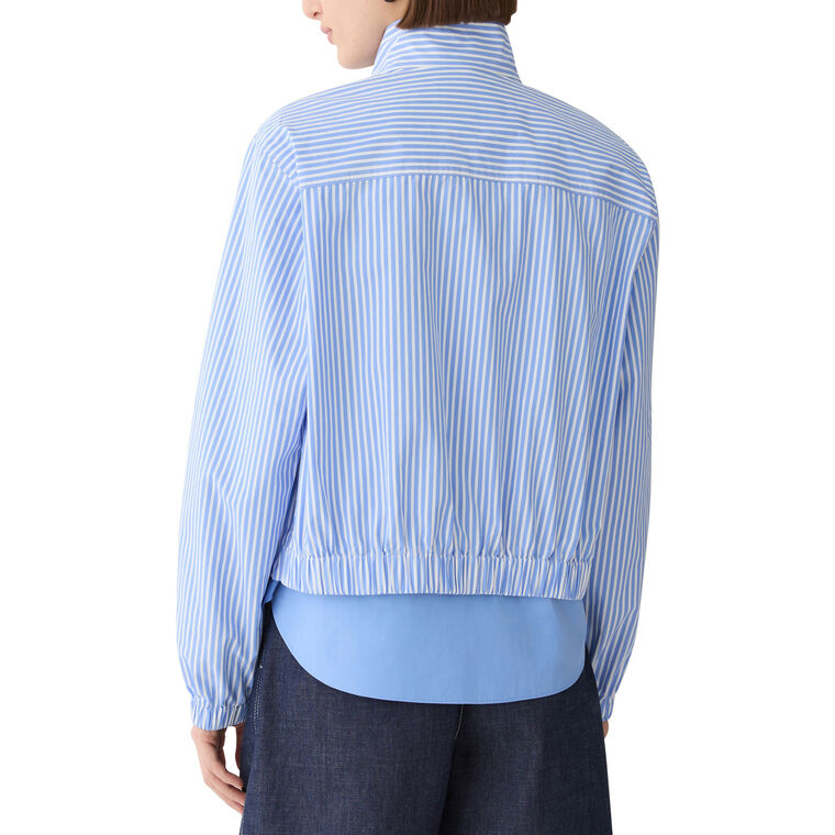 Zip Front Bomber Jacket image number null