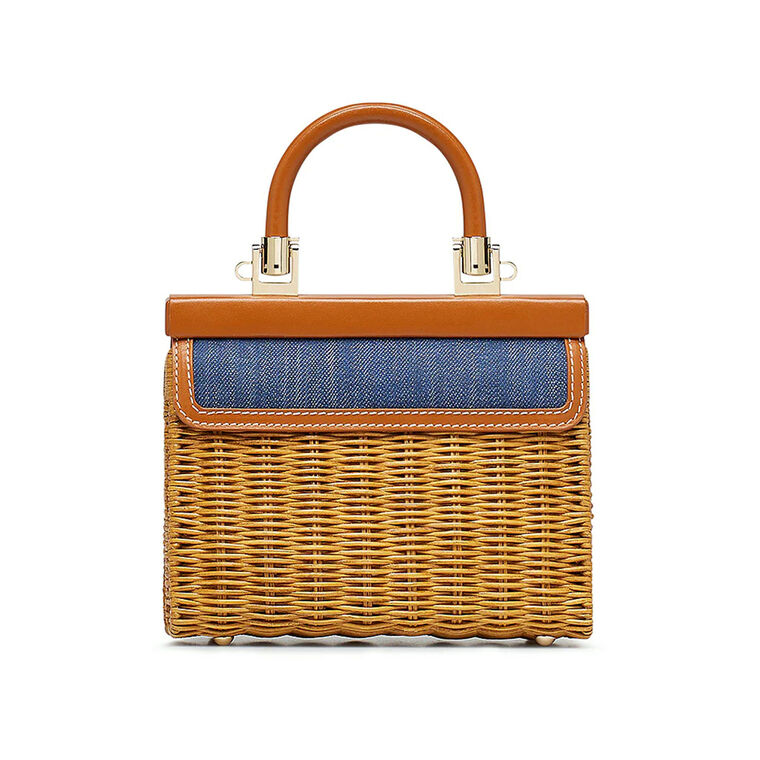 Small Paris Wicker Bag image number null