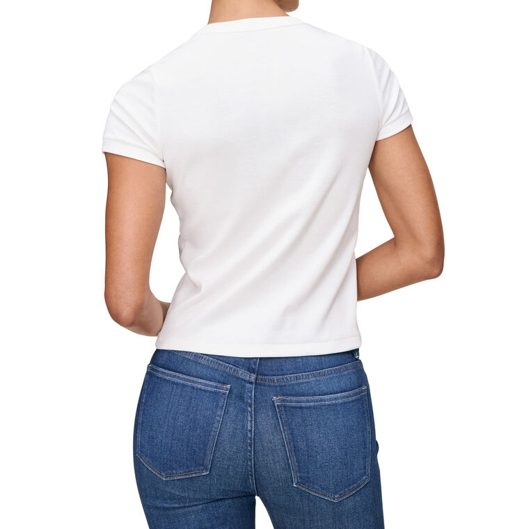 Short Sleeve Shrunken Tee image number null