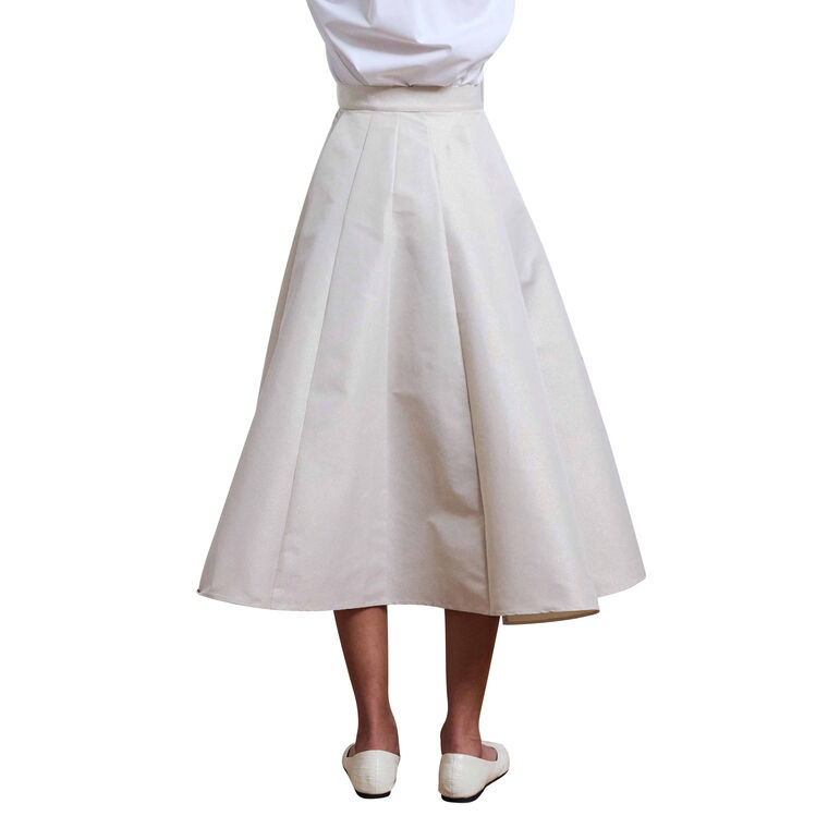 Vessel Sprakle Taffeta Midi Skirt image number null