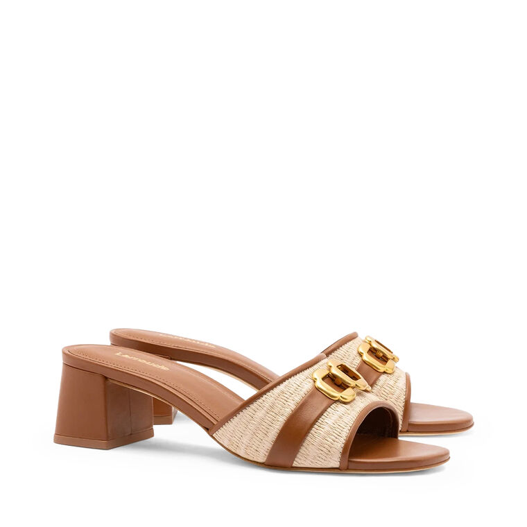 Fran Block Heel Mule Sandal image number null