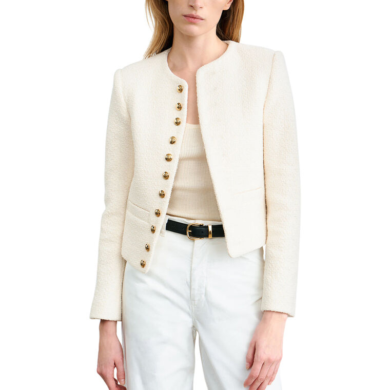 Patti Tweed Boucle Short Jacket image number null