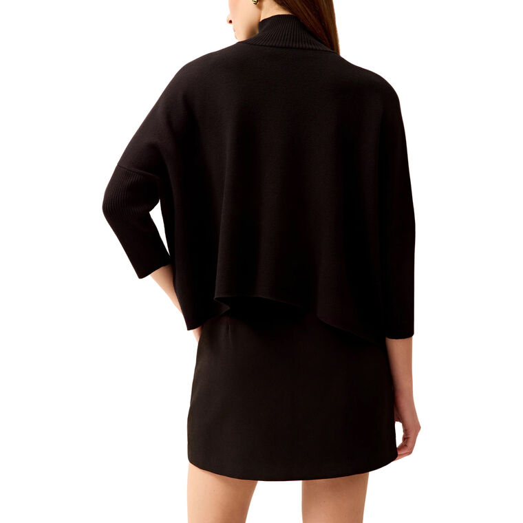 Claudie Mock Neck Popover Sweater image number null