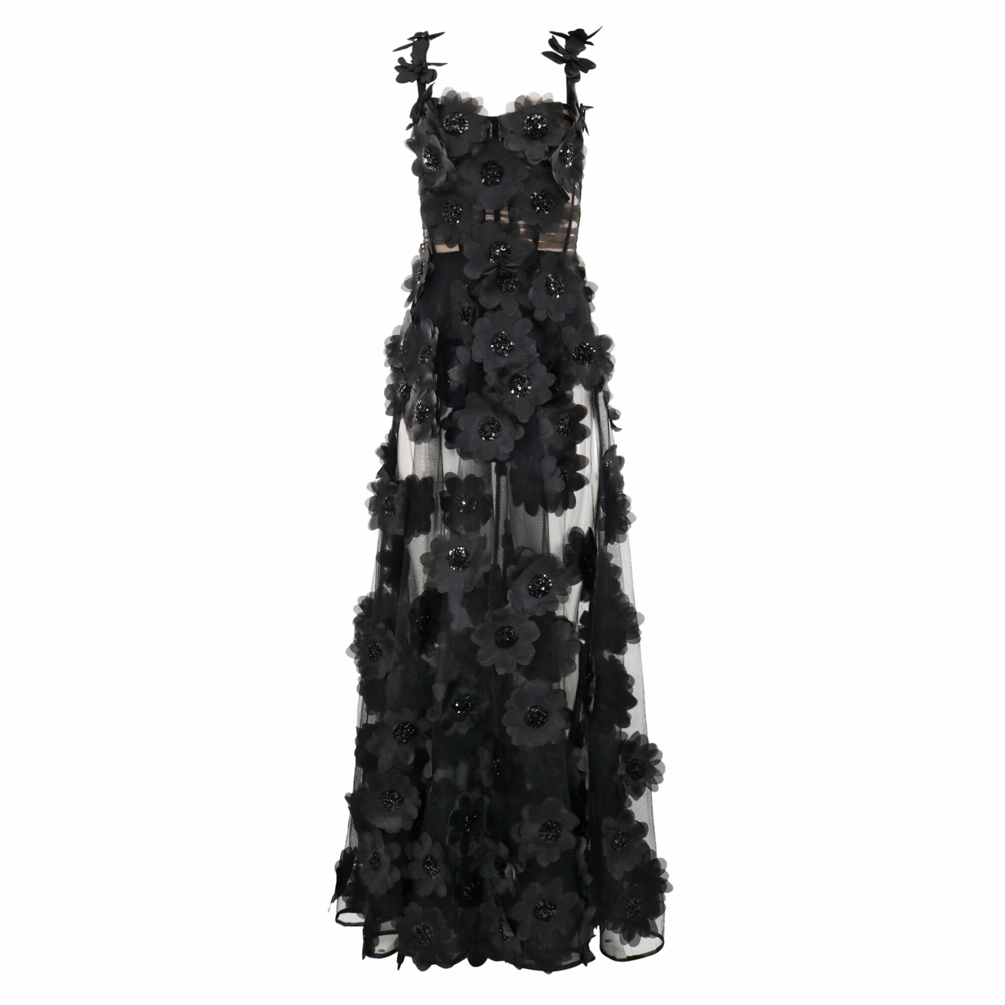 Bronx and Banco Rosalie Noir Gown | Tootsies