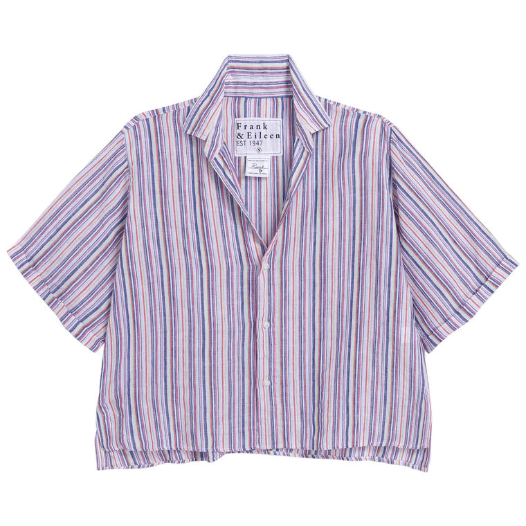 Rosie Short Sleeve Button-Up Shirt image number null