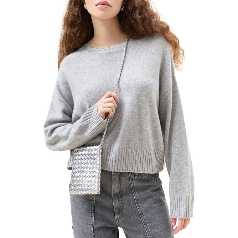 Grace Mini Woven Crossbody image number null