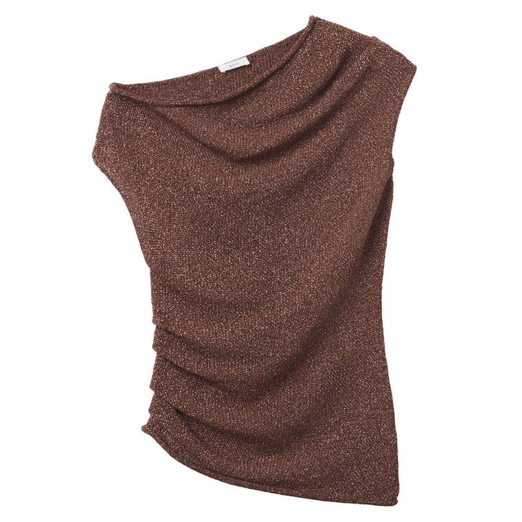 Joni Knit One Shoulder Top image number null
