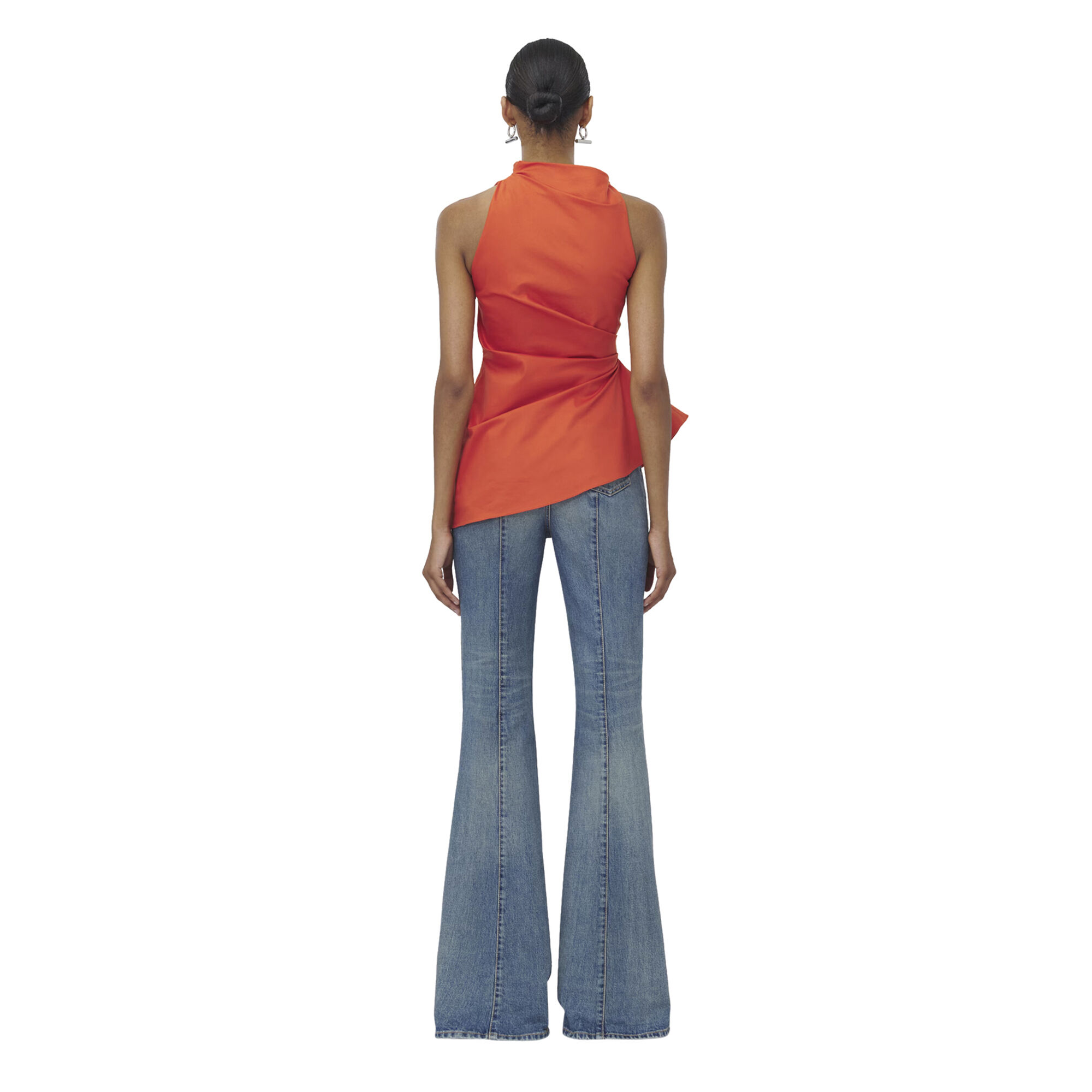 Asymmetric Gathered Top