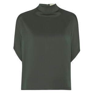 Satin Cape Tee