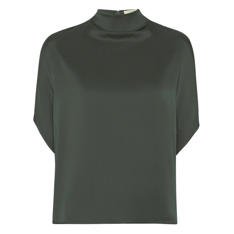 Satin Cape Tee image number null