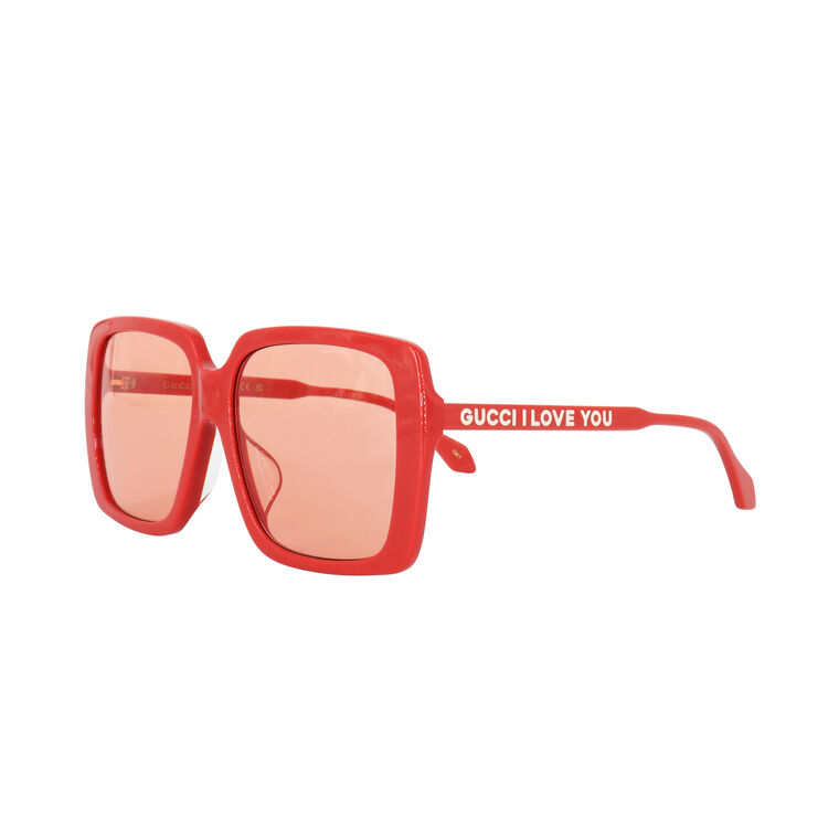 Gucci I Love You Square Sunglasses image number null