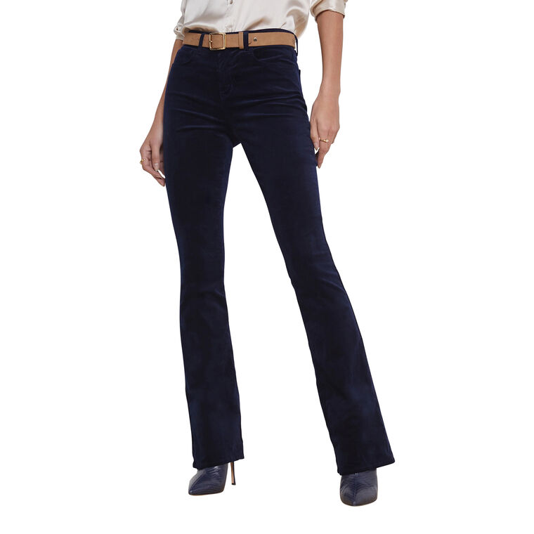 Stevie Velvet High Rise Straight Leg Jean image number null