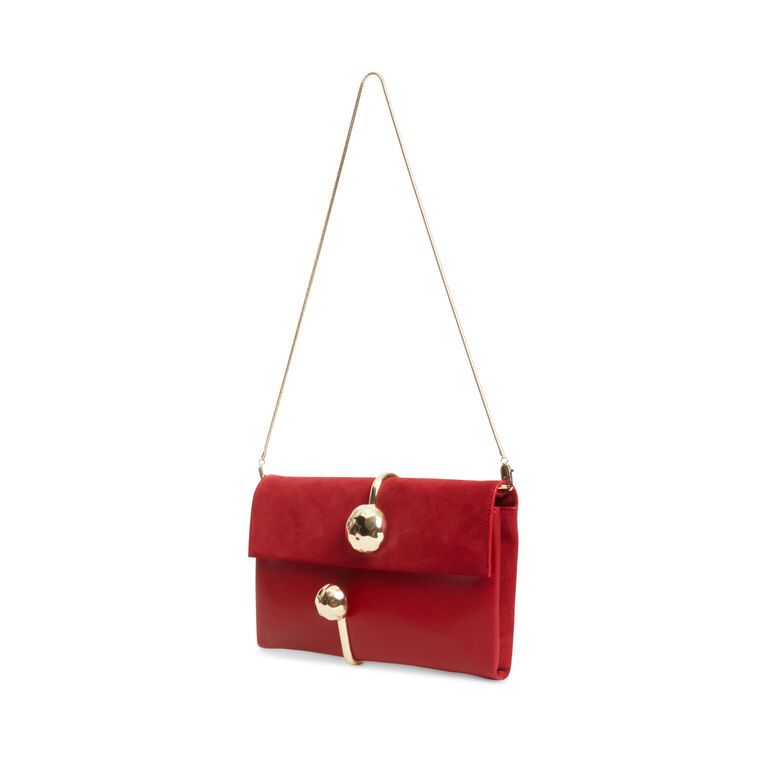 Amaya Suede Clutch image number null