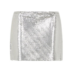Mesh Mini Skirt