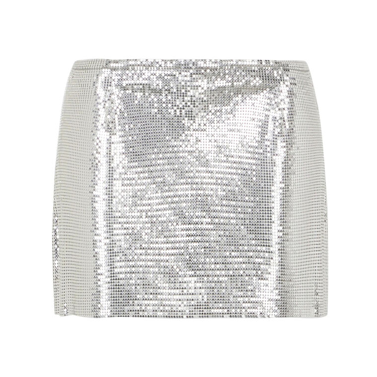 Mesh Mini Skirt image number null