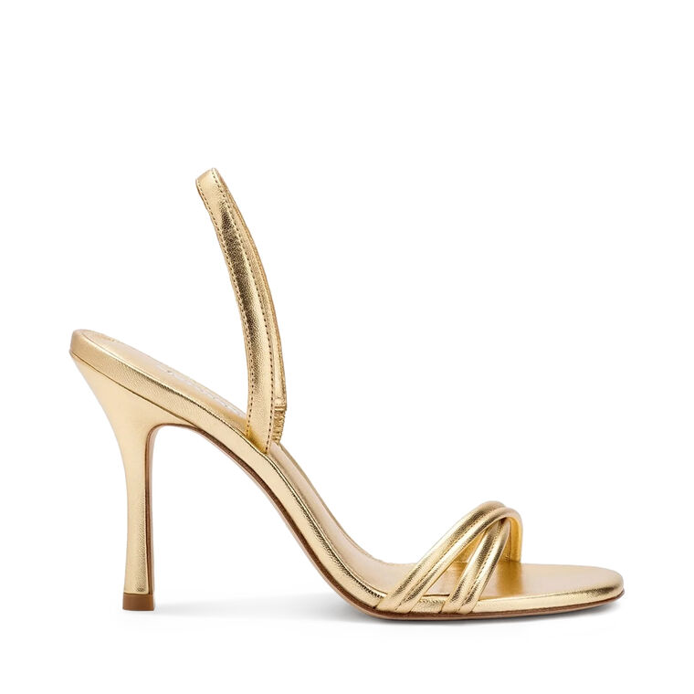 Annie Metallic Leather Sandal image number null