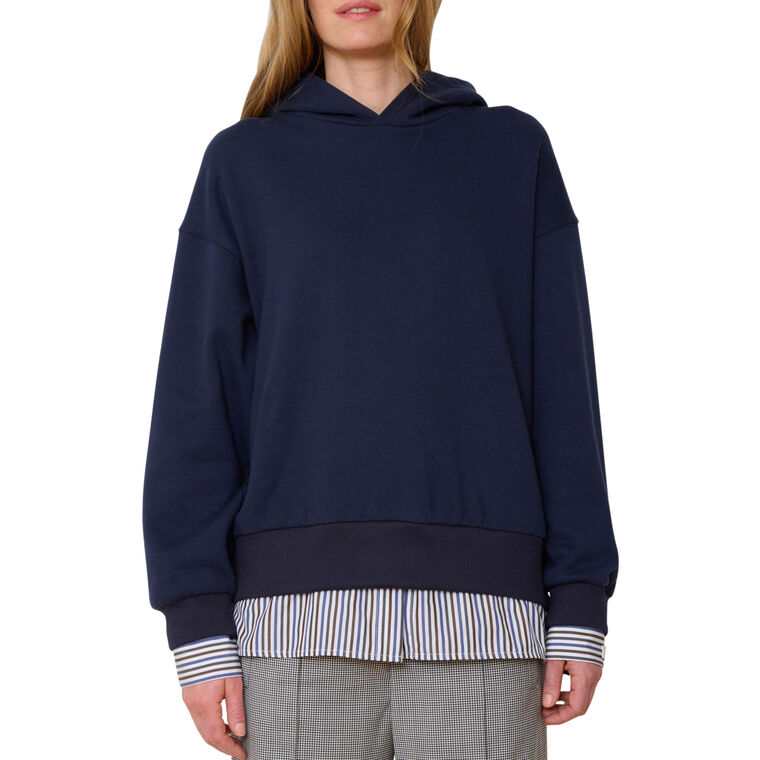 The Smart Hoodie With Shirting image number null