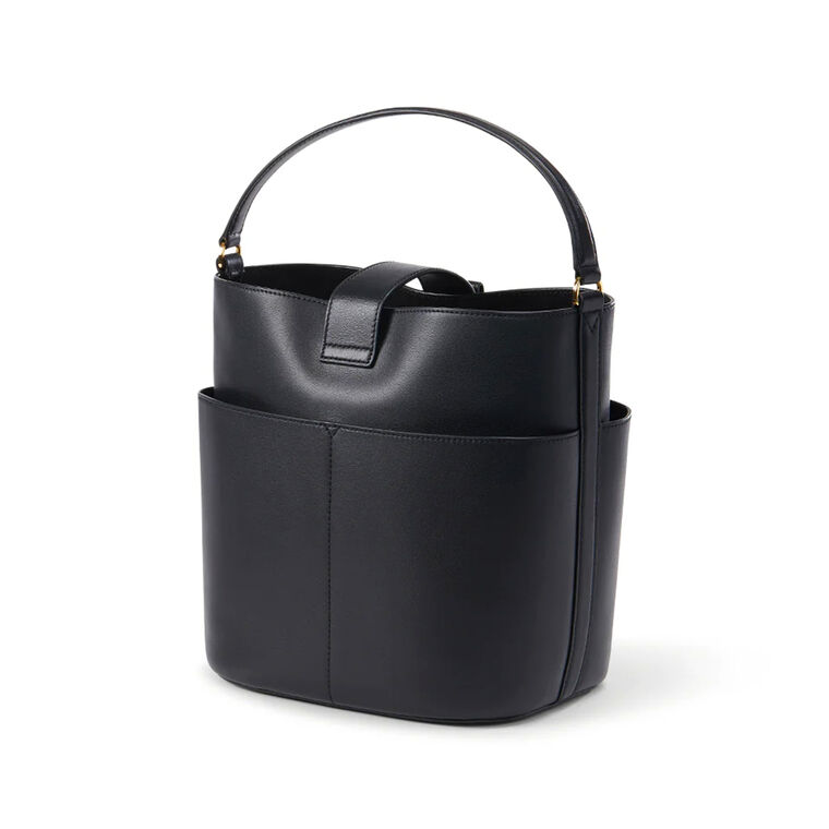 The Crest Lock Bucket Bag image number null