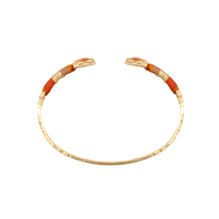 Duality Large Scaramouche Twist Enamel Bracelet image number null