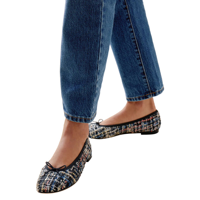 Cendrillon Tweed Ballet Flat image number null