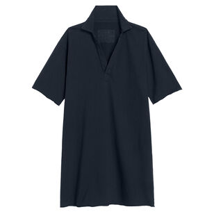 Mini Emma Popover Henley Dress