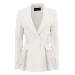 Taliah Lace Insert Jacket