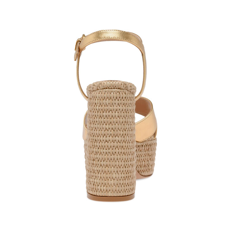 Bebe 70mm Cork Platform Sandal image number null